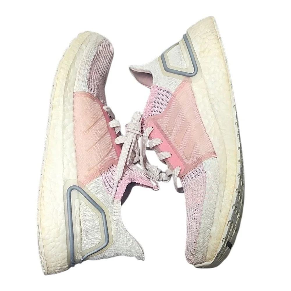 Adidas Ultraboost 19 Women's Size 8.5‎ True Pink Sneakers EF6517 Running Shoes